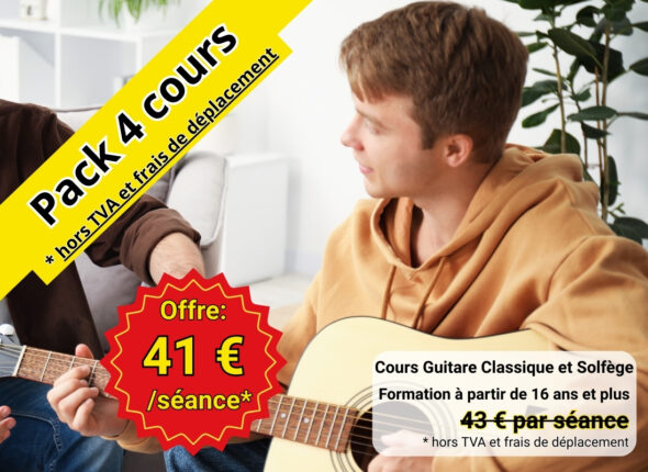 Cours de guitare classique et solfège à Bruxelles